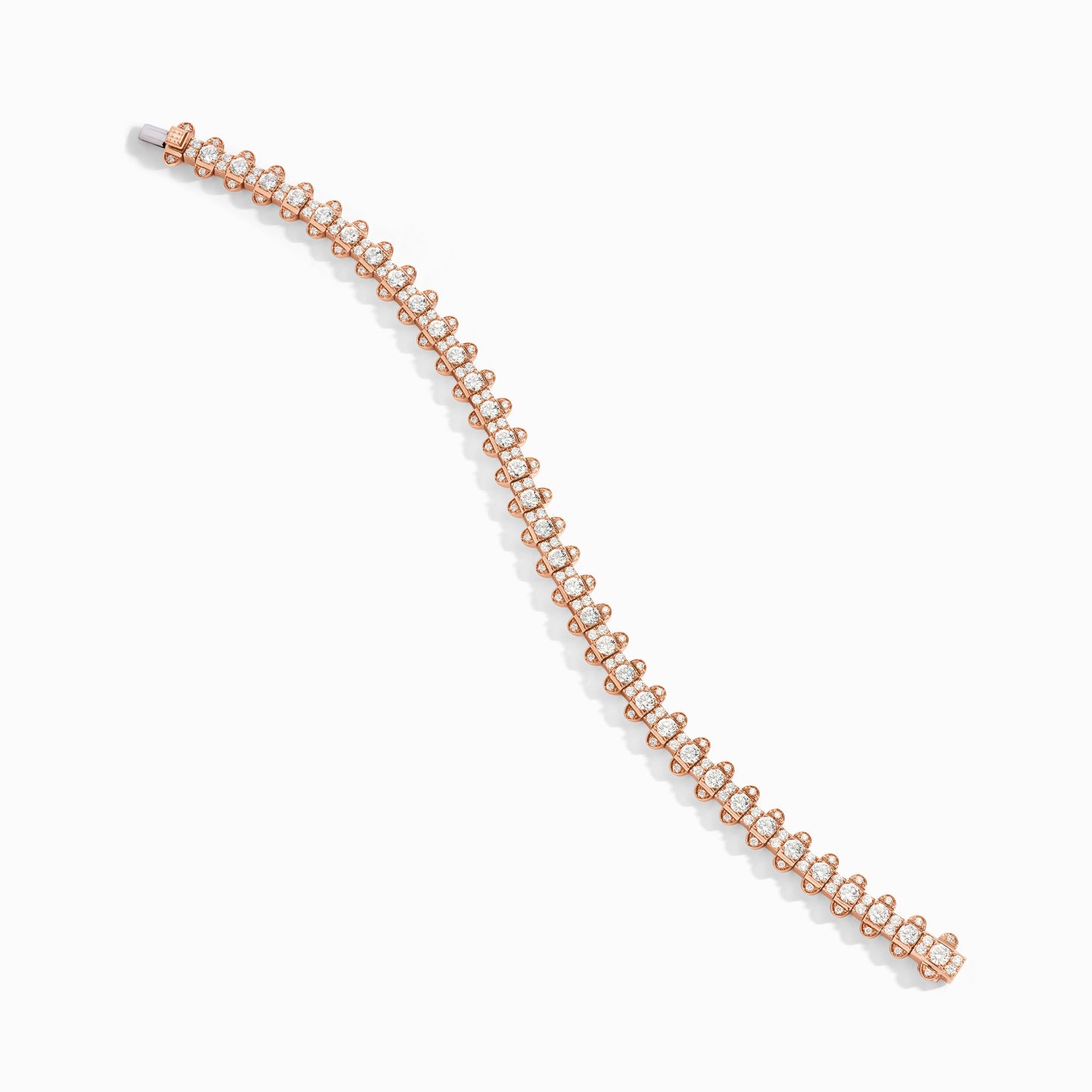 ML-TIPT-B2 double-sided cone full diamond bracelet