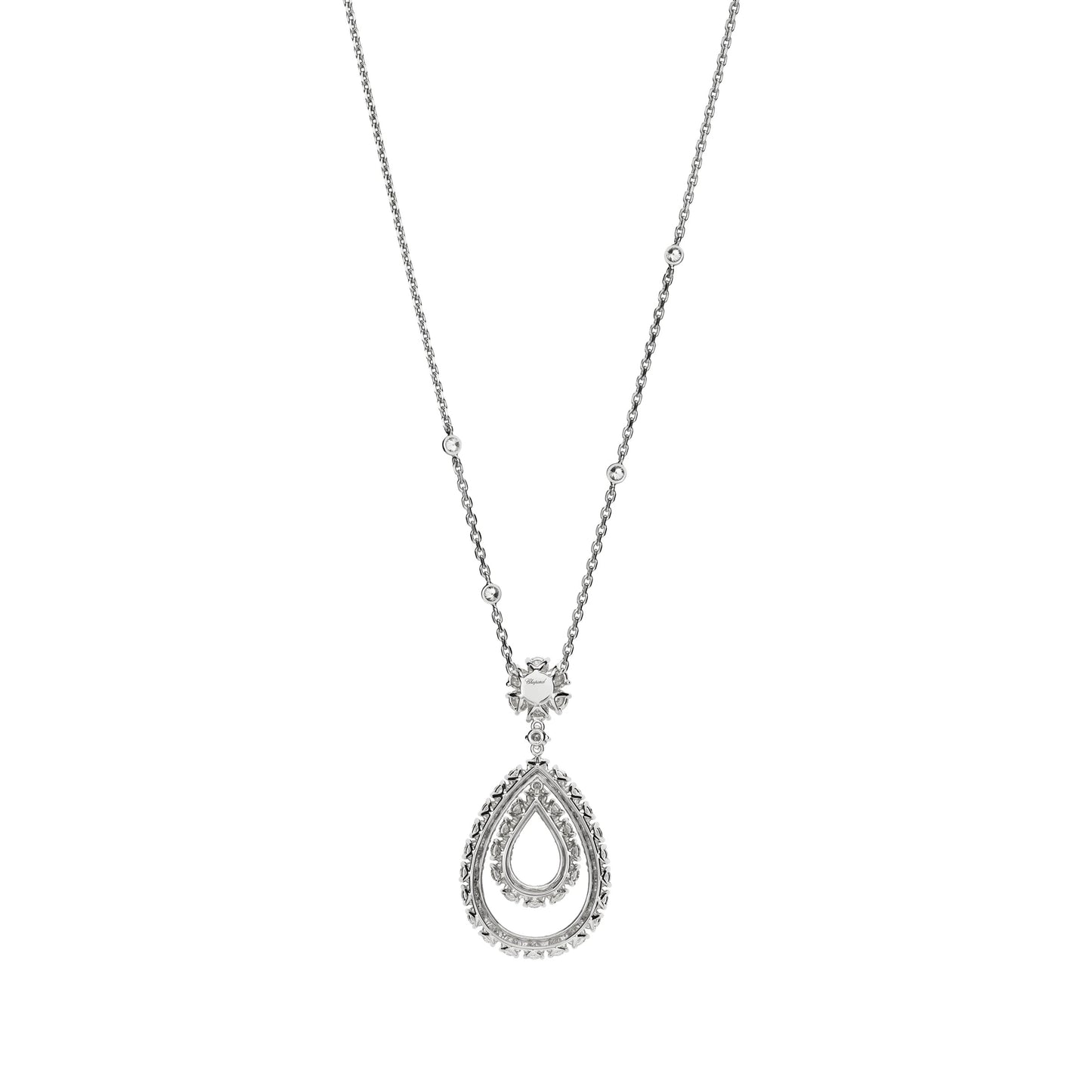 XB-799066-1001 water drop bolt chain pendant necklace