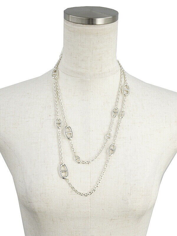 AMS-H104568B big and small pig nose Japanese characters light gold Q buckle necklace