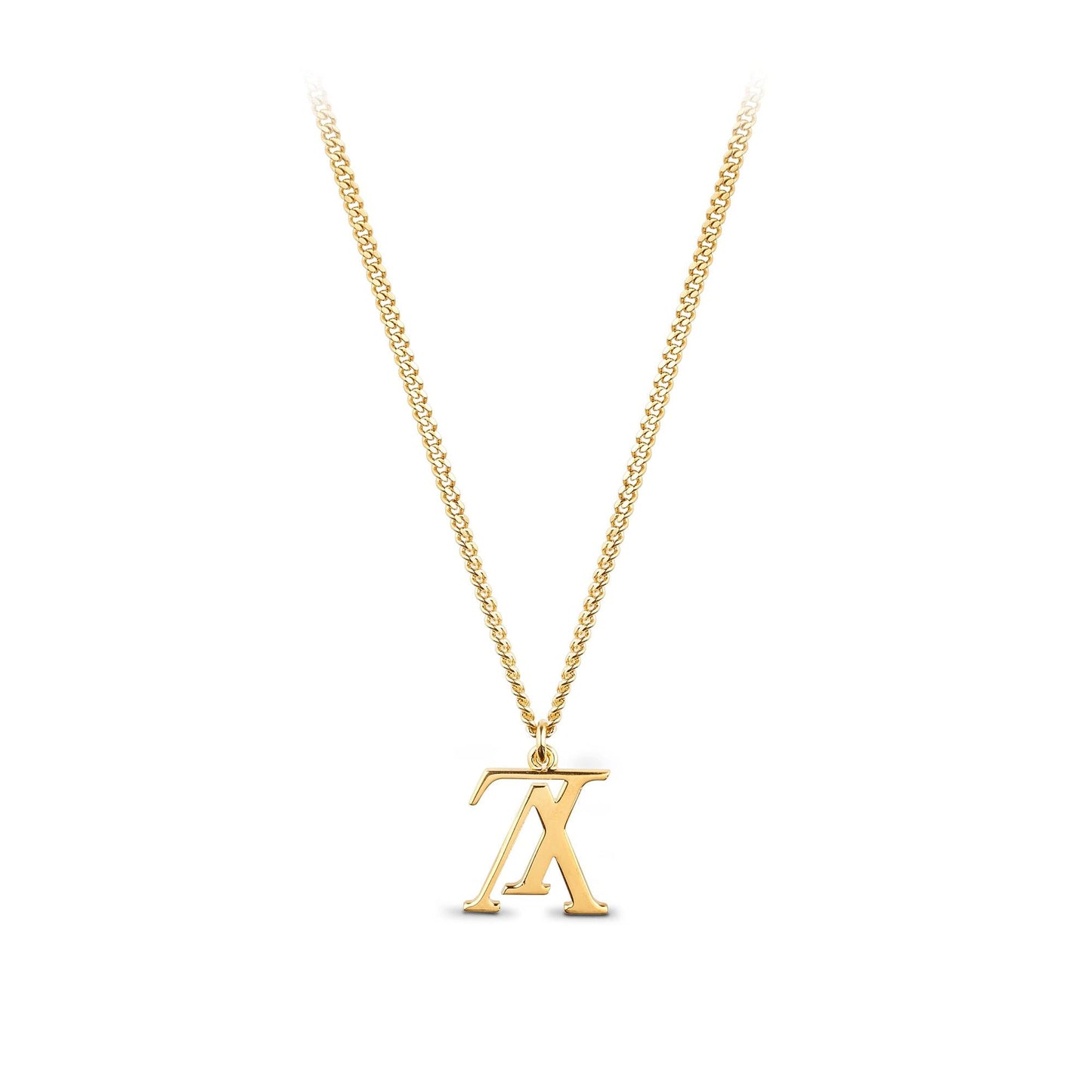 LV-Q09988 letters LVlogo letter pendant