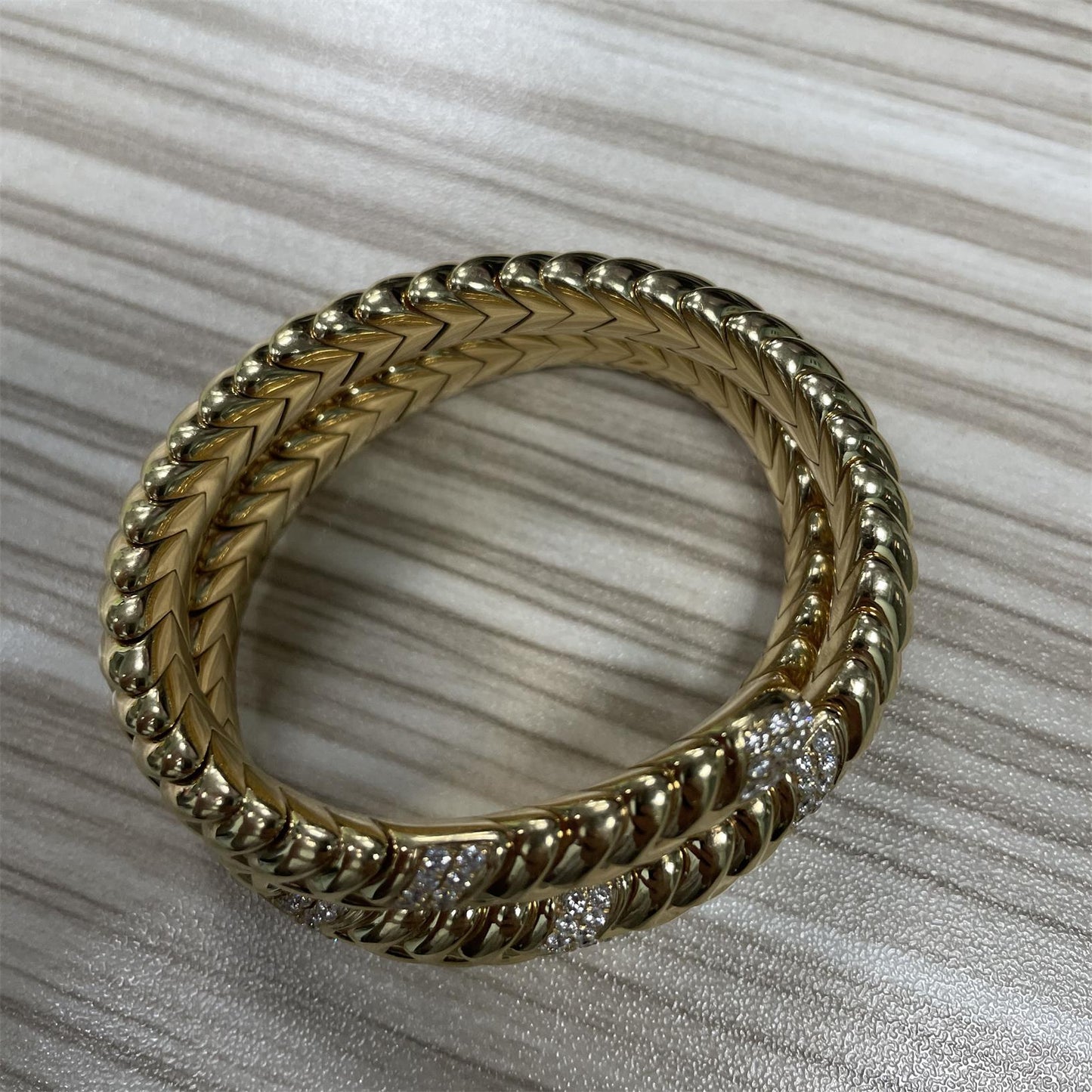 BGL-954568 braided snake body roll bracelet guest version