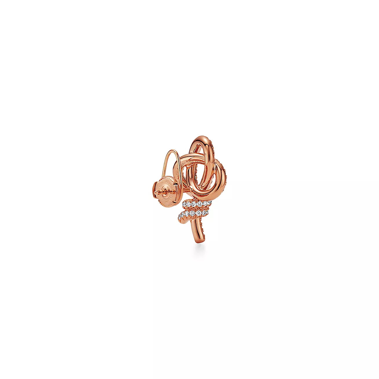 TIF-72984986 three-ring knotted rope earrings
