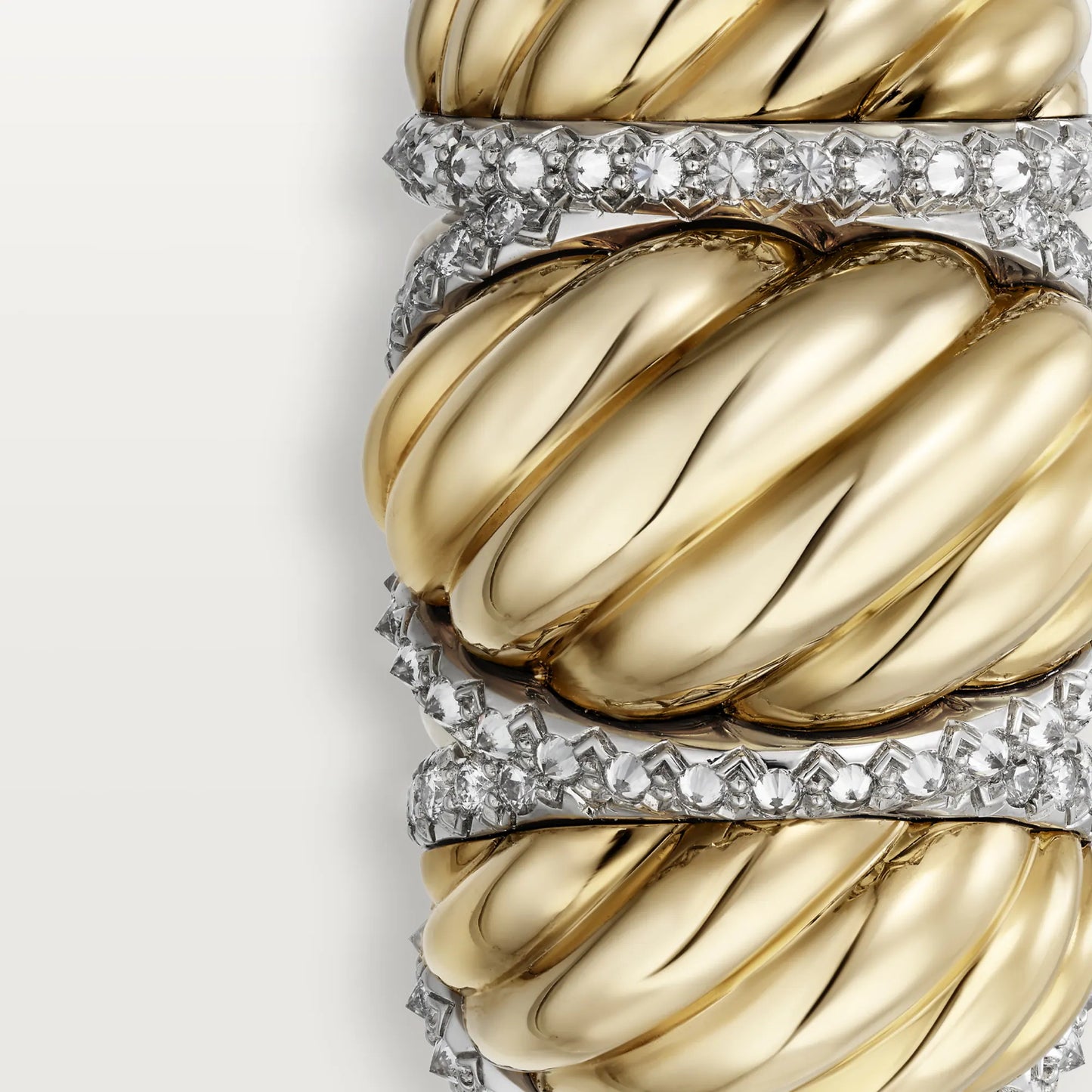 KDY-N4793400 color twisted twist ring
