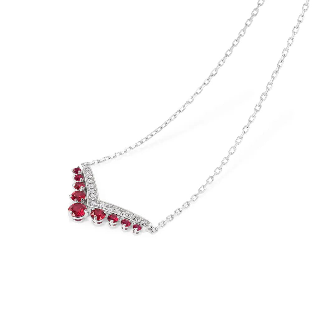 SM-085531 diamond V-shaped bracelet pendant pendant
