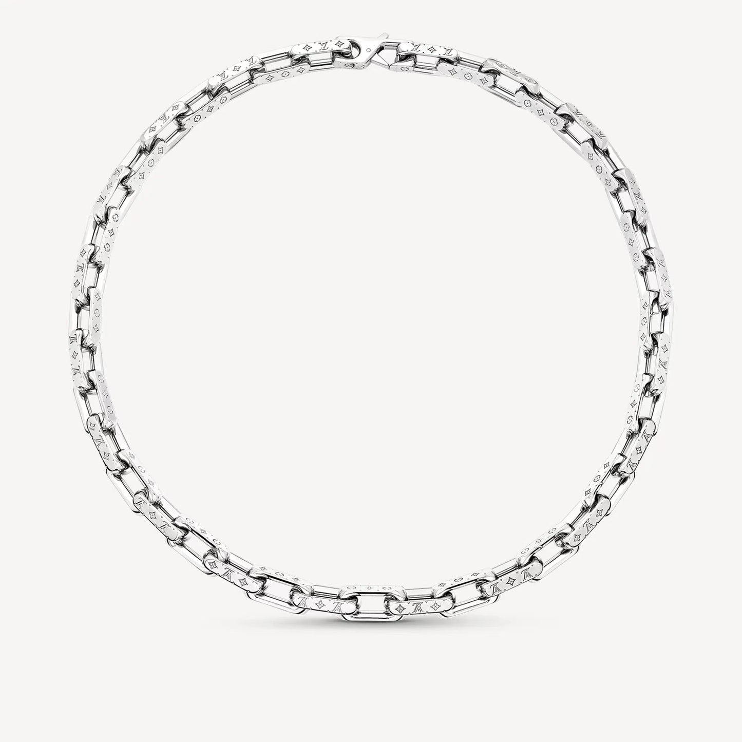 LV-M00307 cross chain necklace