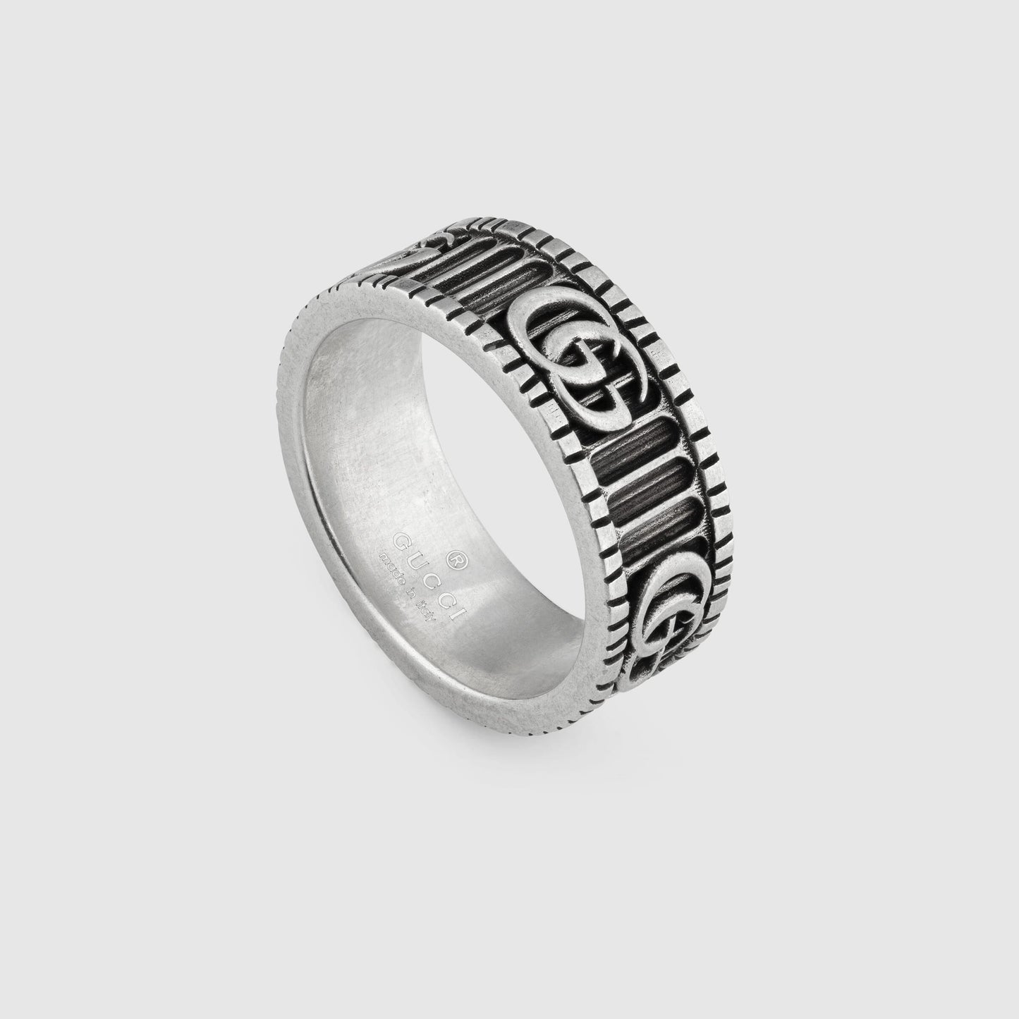 GC-551899 Double G letter three-dimensional stripe ring