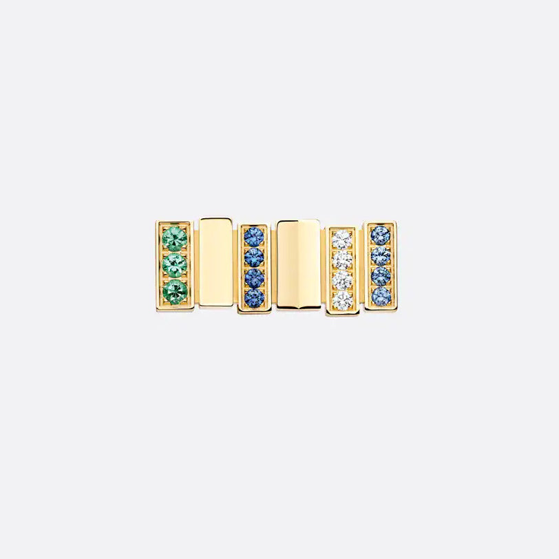 DA-JGEM95031 rectangular piece earrings