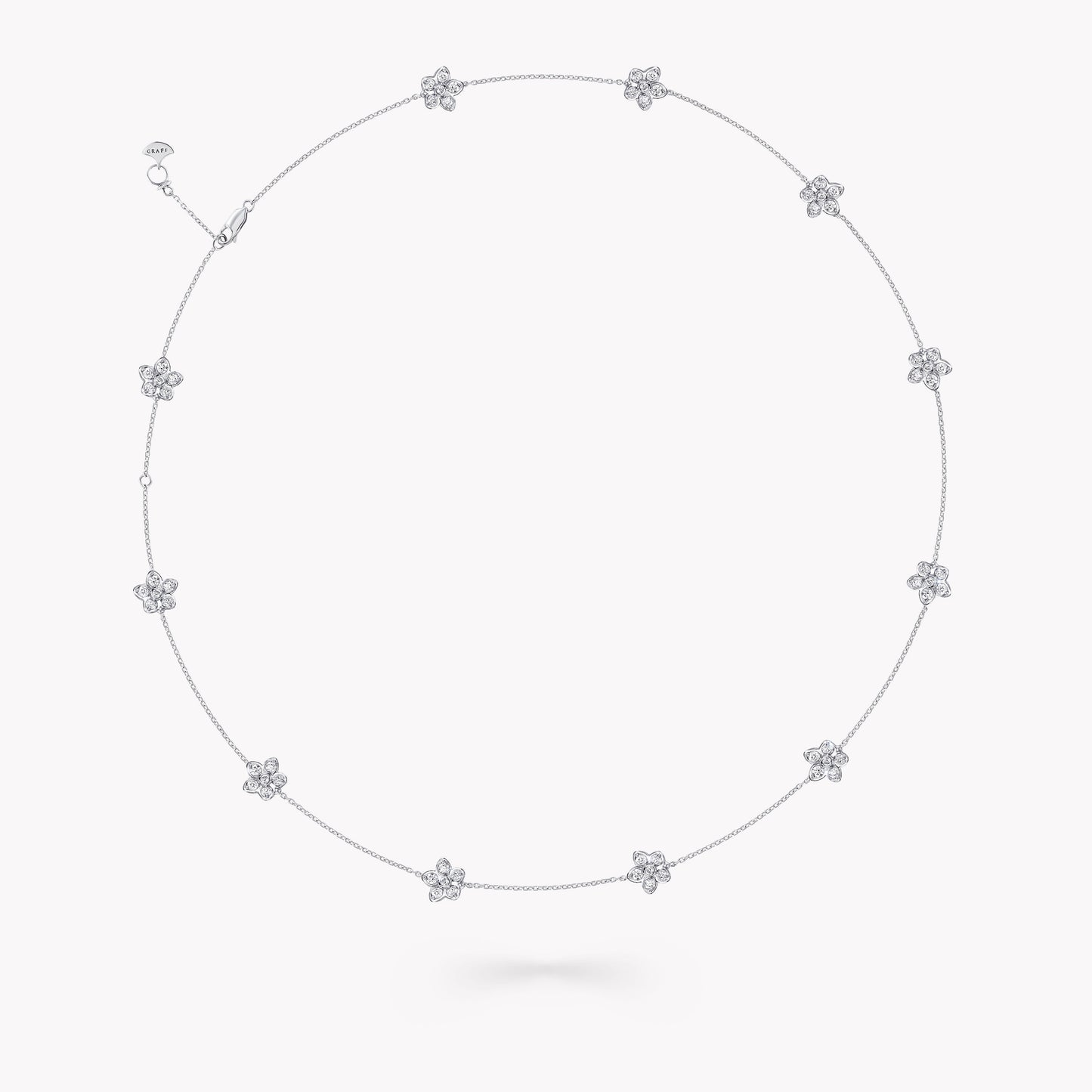 GLF-RGN834 five-petal flower necklace