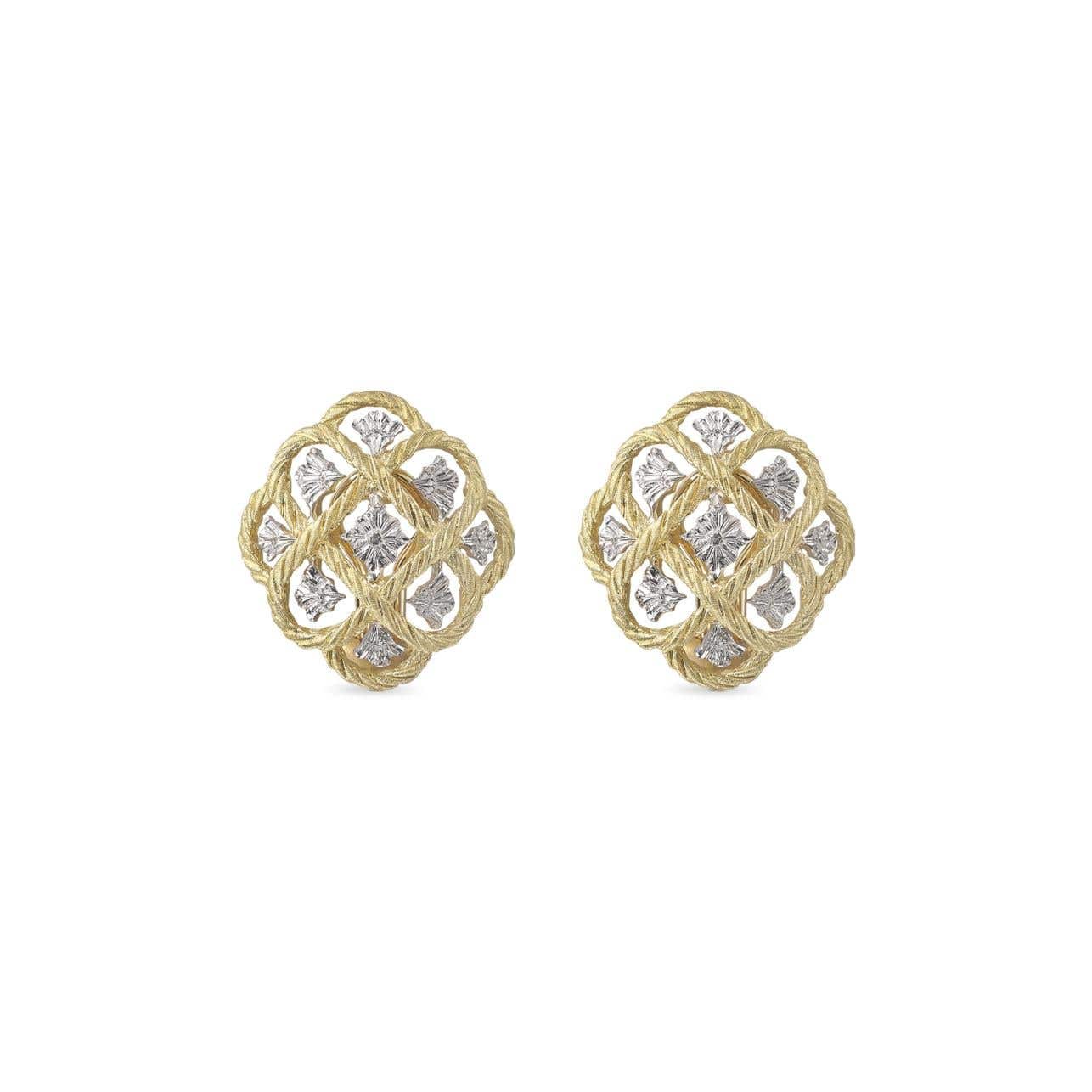 BQLT-JAUEAR003960 twisted rope color-coded earrings