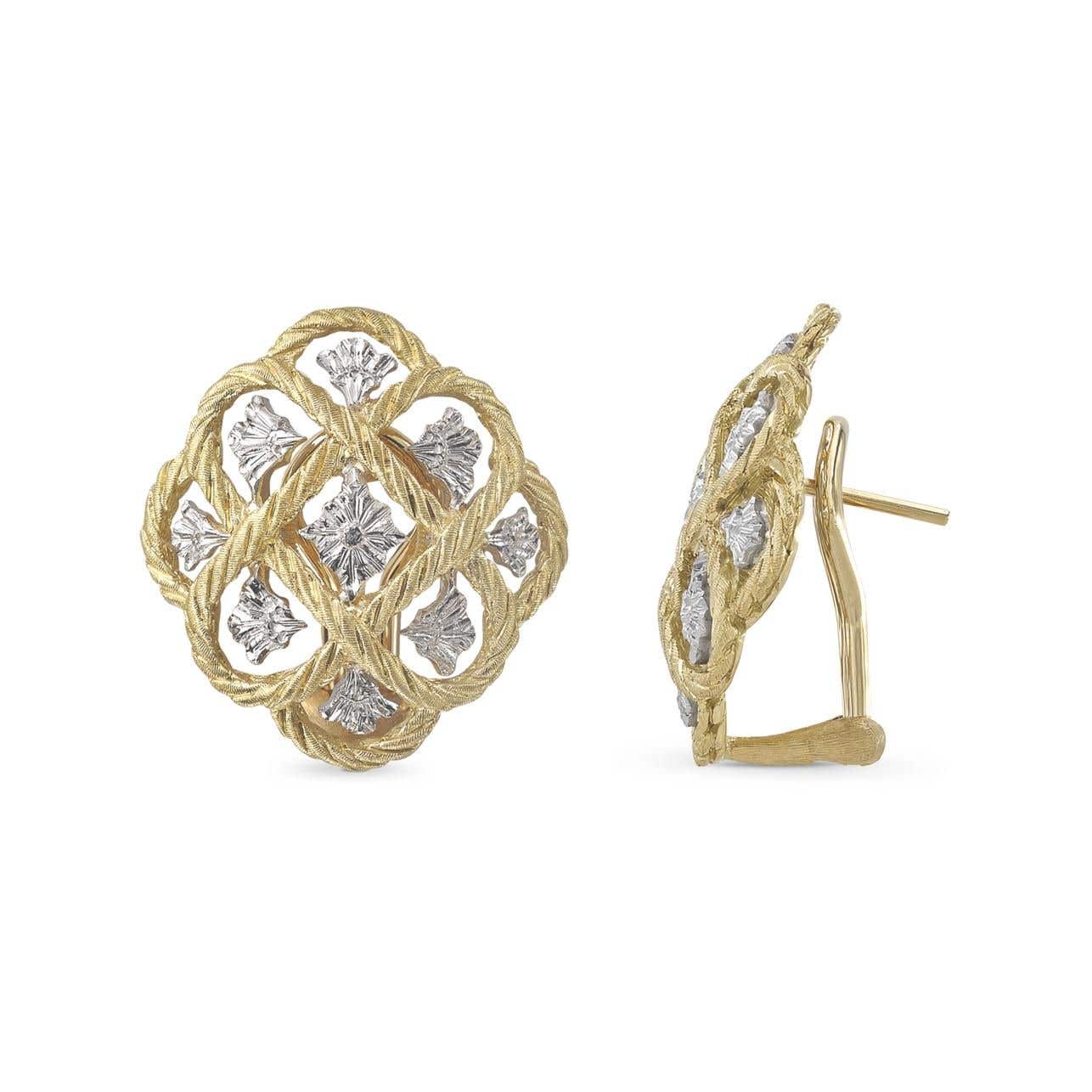BQLT-JAUEAR003960 twisted rope color-coded earrings