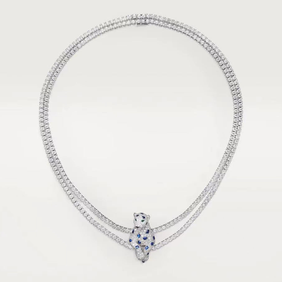KDY-H7000538 lying leopard necklace