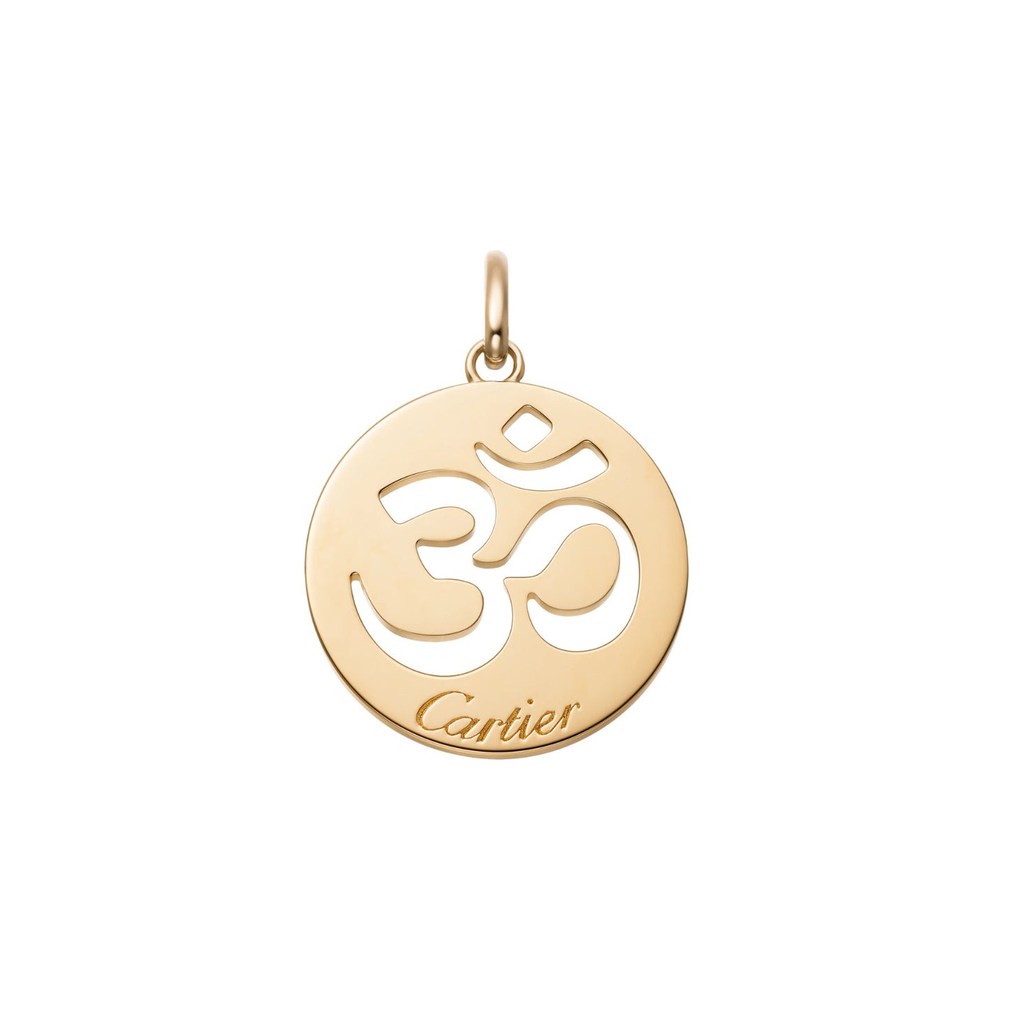 KDY-B3153124 12.8mm wide round hollow pendant