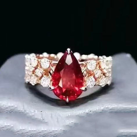 DA-JCTR93031 ruby drop ring 13#