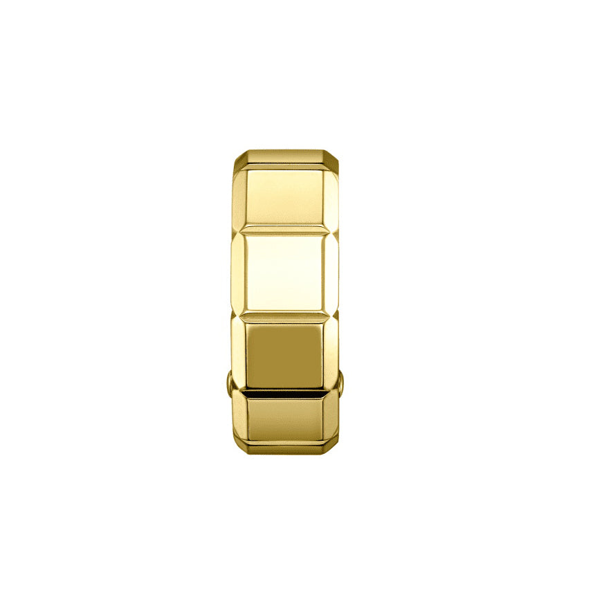 XB-849834-0001 4mm wide ice cube lattice chocolate ear pat