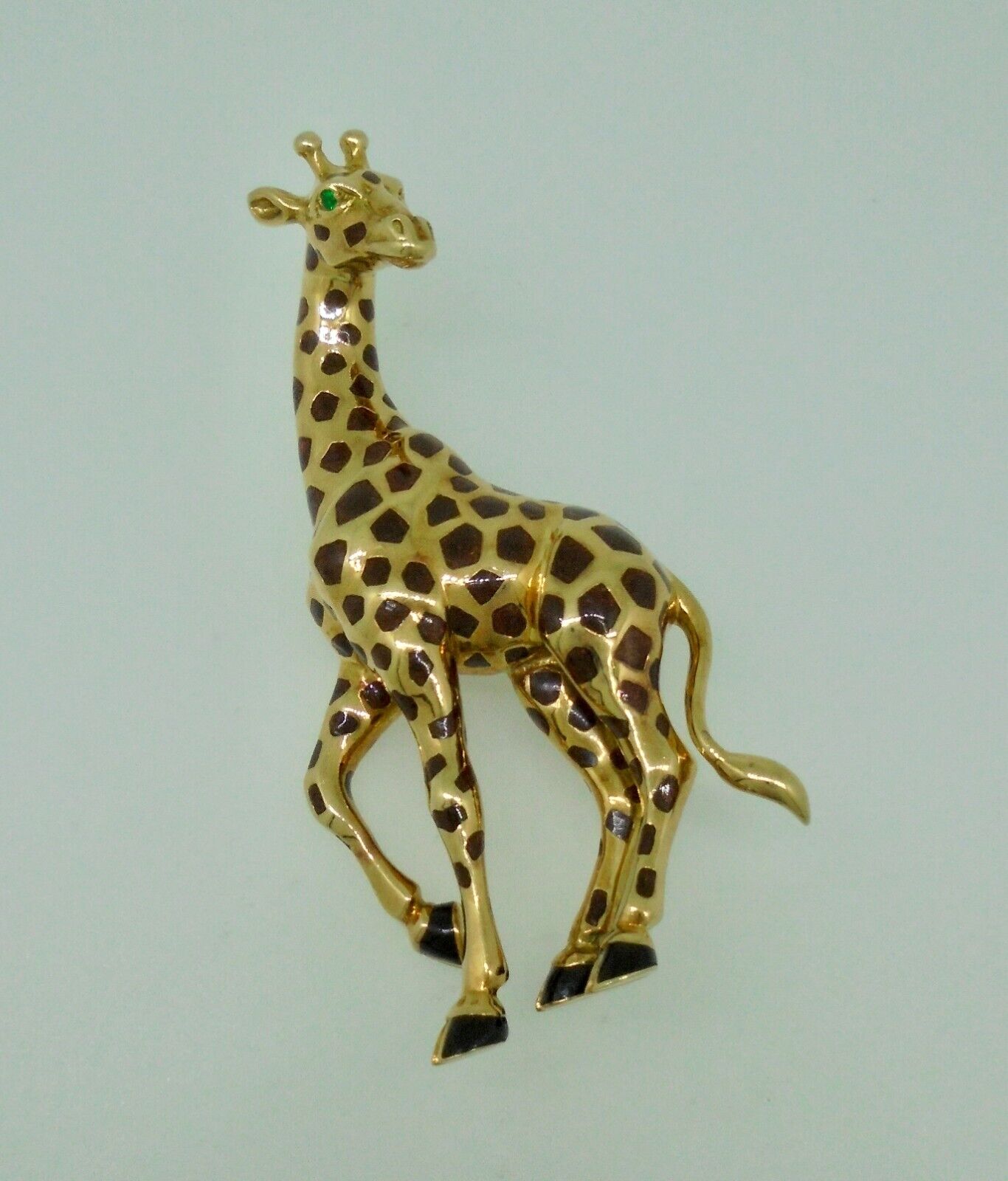KDY-MTSJ12155 giraffe brooch