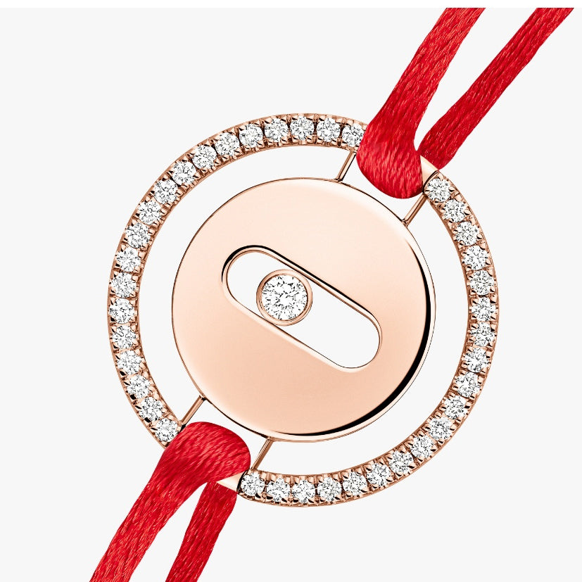 MSK-13250 round movable rotating red rope bracelet