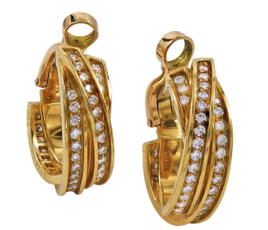 KDY-N907558 three-color earrings