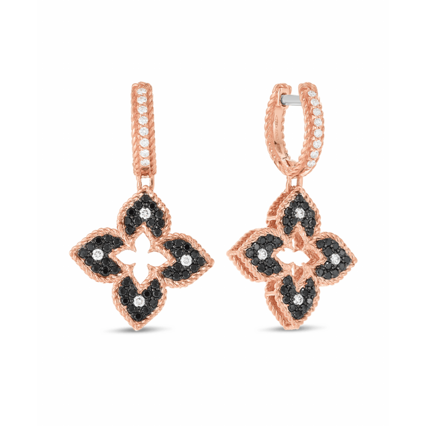 LBT-7772929AXERX 1.25 inches long leaf clover earrings