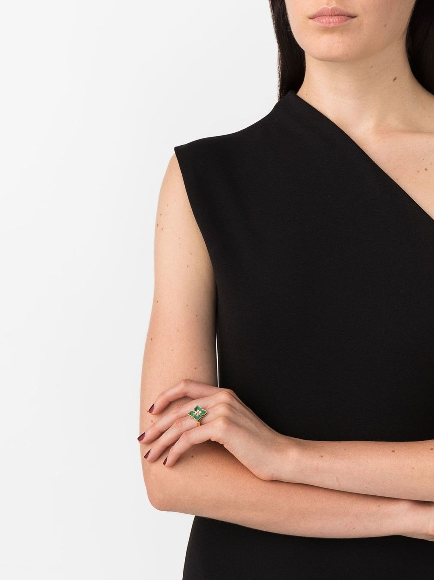 LBT-ADV777RI3192宽19mm四叶草双飞标戒指