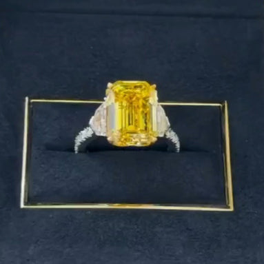 GLF-RGR15216祖母绿彩宝双肩1+2戒指