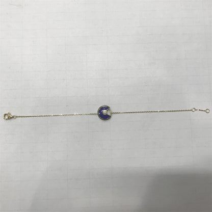 KDY-B6045817 disc round lucky amulet 12mm guest version bracelet