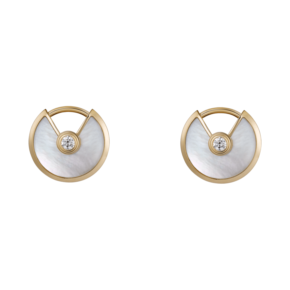 KDY-B8301240 12mm disc round lucky amulet guest version earrings