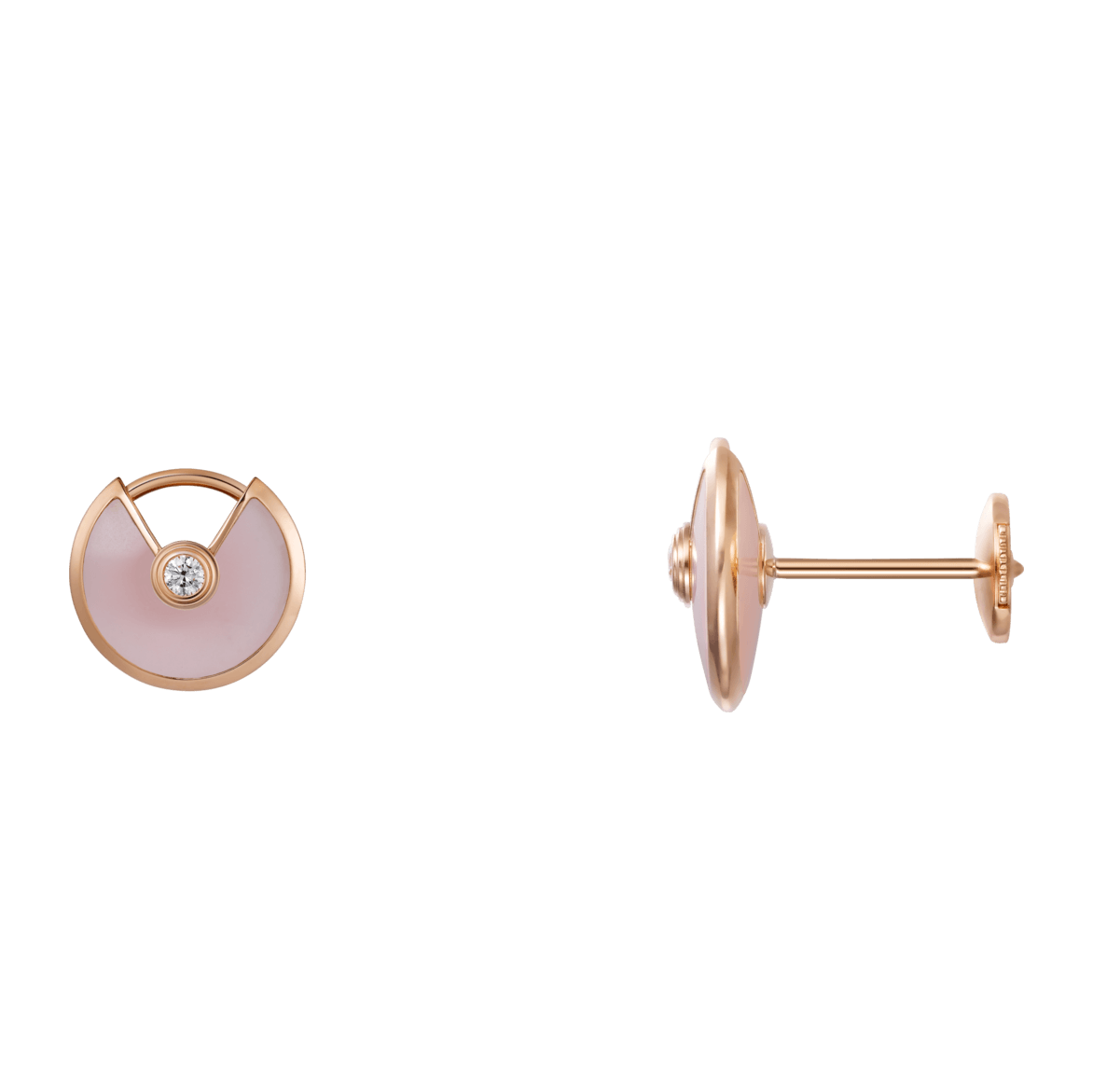 KDY-B8301240 12mm disc round lucky amulet guest version earrings