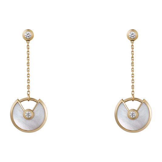 KDY-B8301232 12mm disc round lucky amulet guest version earrings