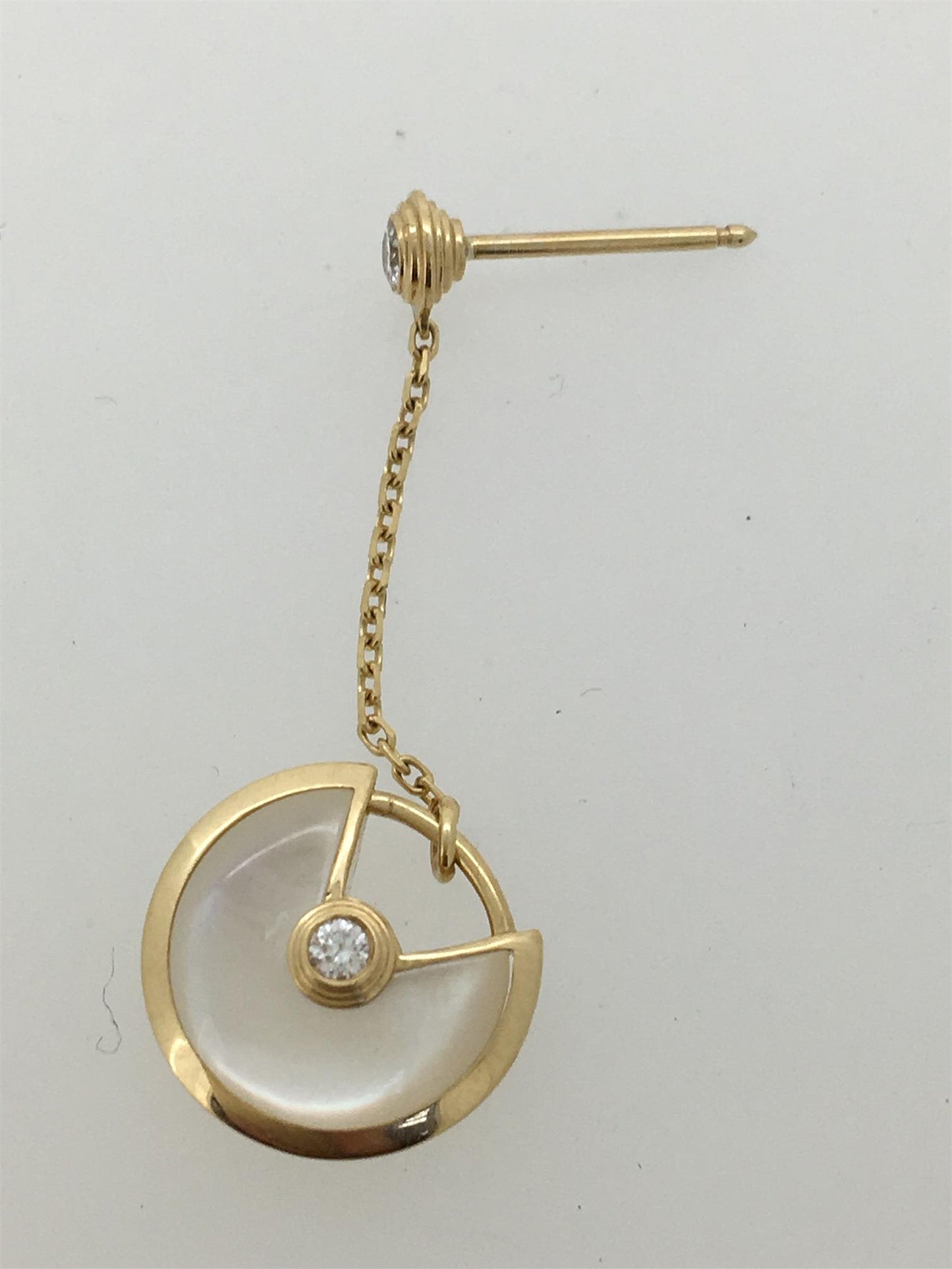 KDY-B8301232 12mm disc round lucky amulet guest version earrings