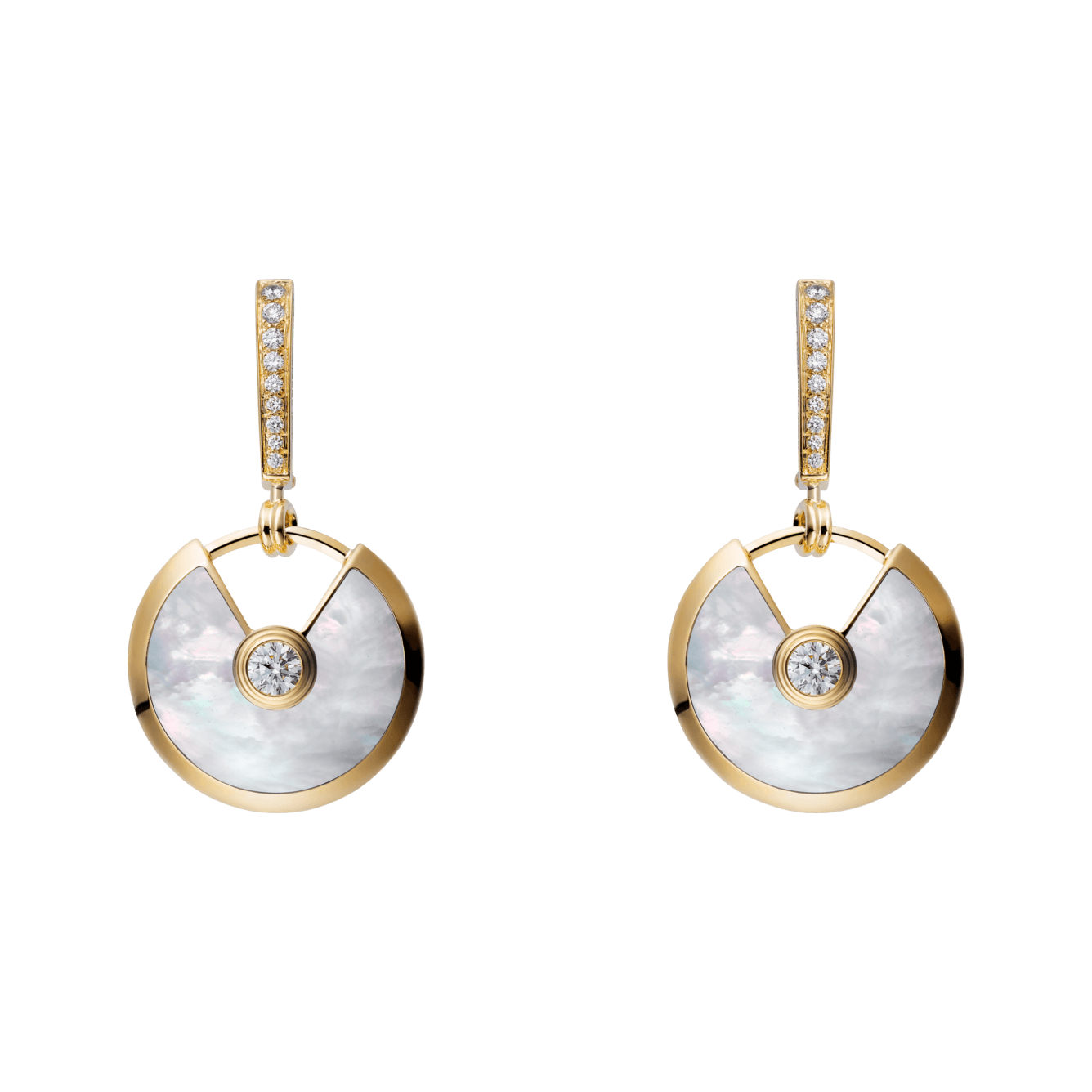 KDY-B8301222 17mm round lucky charm earrings