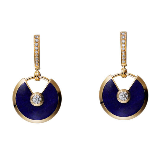 KDY-B8301222 17mm round lucky charm earrings