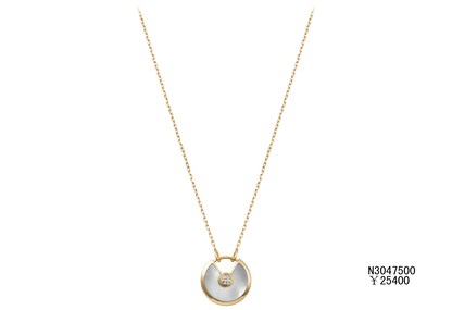 KDY-B7224521 disc round lucky amulet 17mm (guest version) pendant