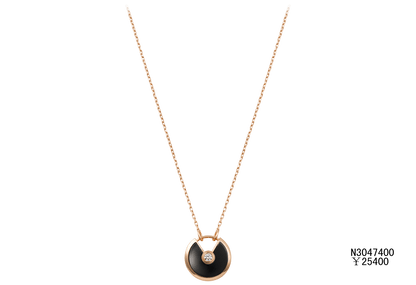 KDY-B7224521 disc round lucky amulet 17mm (guest version) pendant
