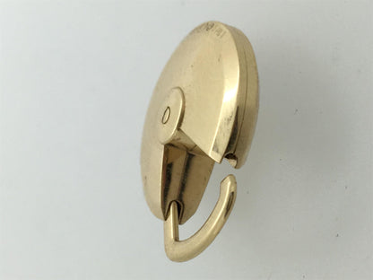 KDY-B7224521 disc round lucky amulet 17mm (guest version) pendant