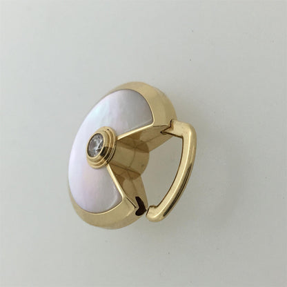 KDY-B7224521 disc round lucky amulet 17mm (guest version) pendant