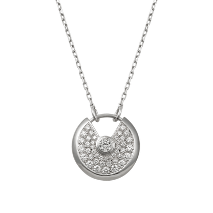 KDY-B3047600 disc round lucky amulet 17mm pendant