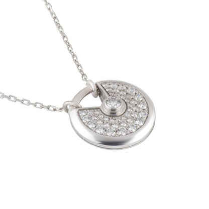 KDY-B3047600 disc round lucky amulet 17mm pendant
