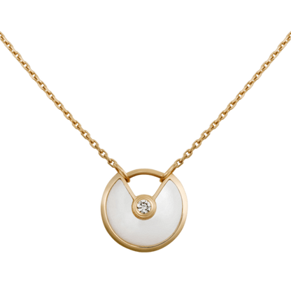 KDY-B3047100 disc round lucky amulet 12mm (guest version) pendant