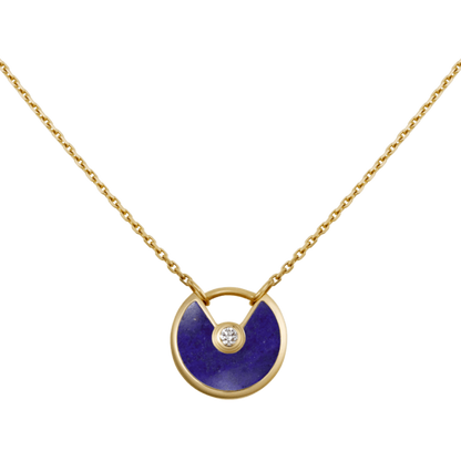 KDY-B3047100 disc round lucky amulet 12mm (guest version) pendant