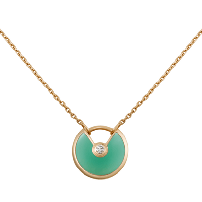 KDY-B3047100 disc round lucky amulet 12mm (guest version) pendant