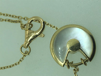 KDY-B3047100 disc round lucky amulet 12mm (guest version) pendant