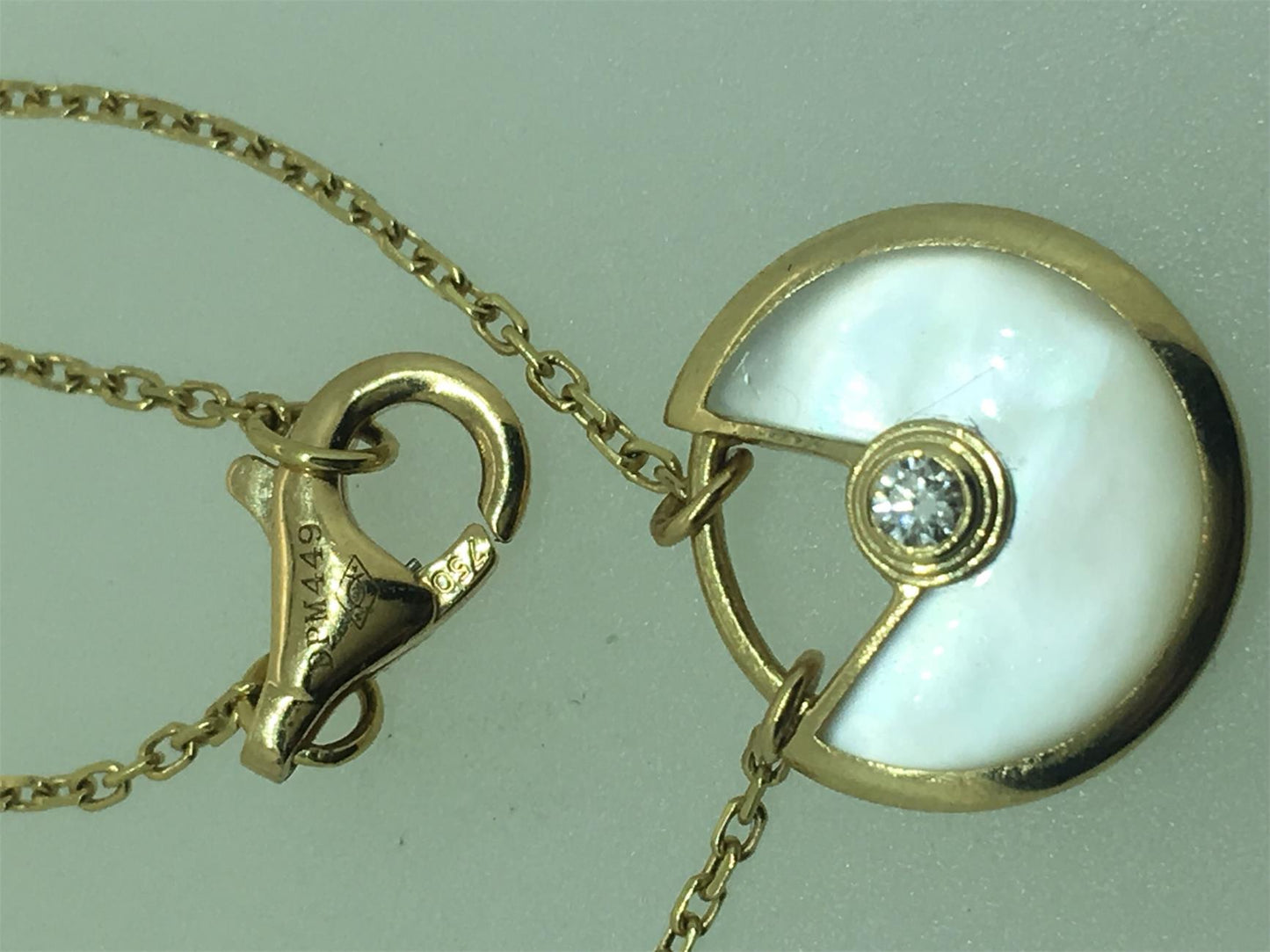 KDY-B3047100 disc round lucky amulet 12mm (guest version) pendant