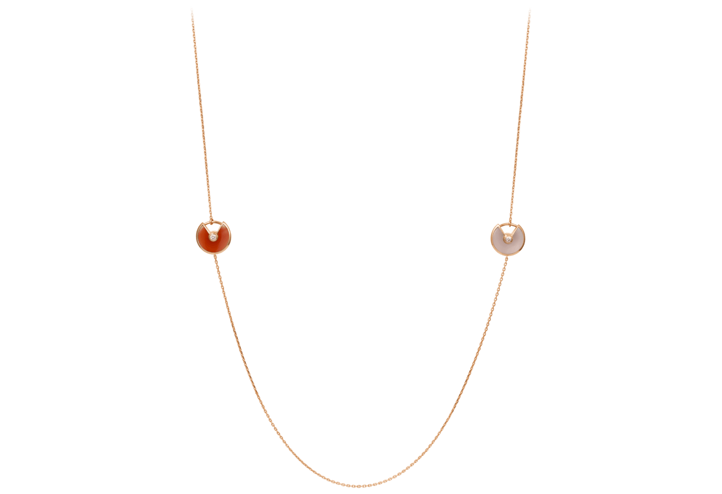 KDY-B7225200 disc round lucky amulet 12mm necklace