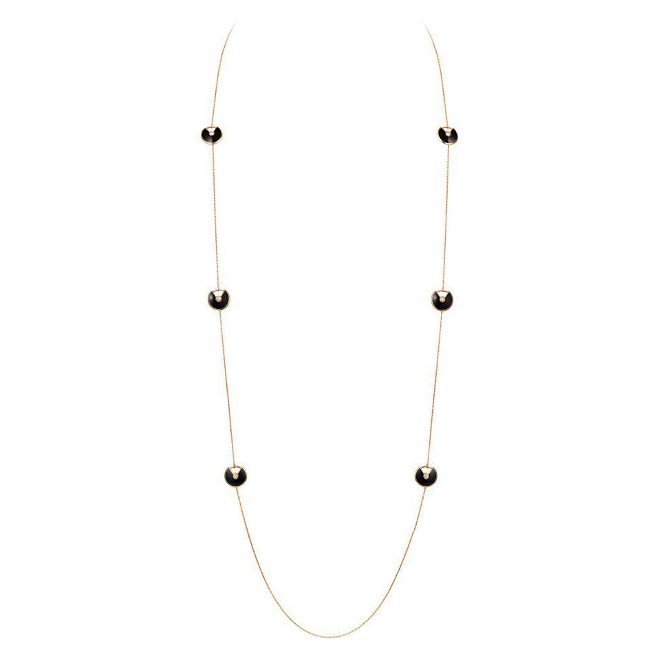 KDY-B7225200 disc round lucky amulet 12mm necklace