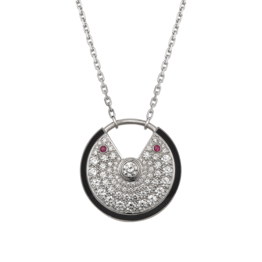 KDY-N3109600 disc round lucky amulet 25mm pendant