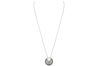 KDY-N3109600 disc round lucky amulet 25mm pendant