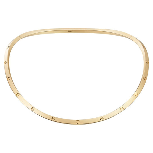KDY-B7224762 light gold screw necklace