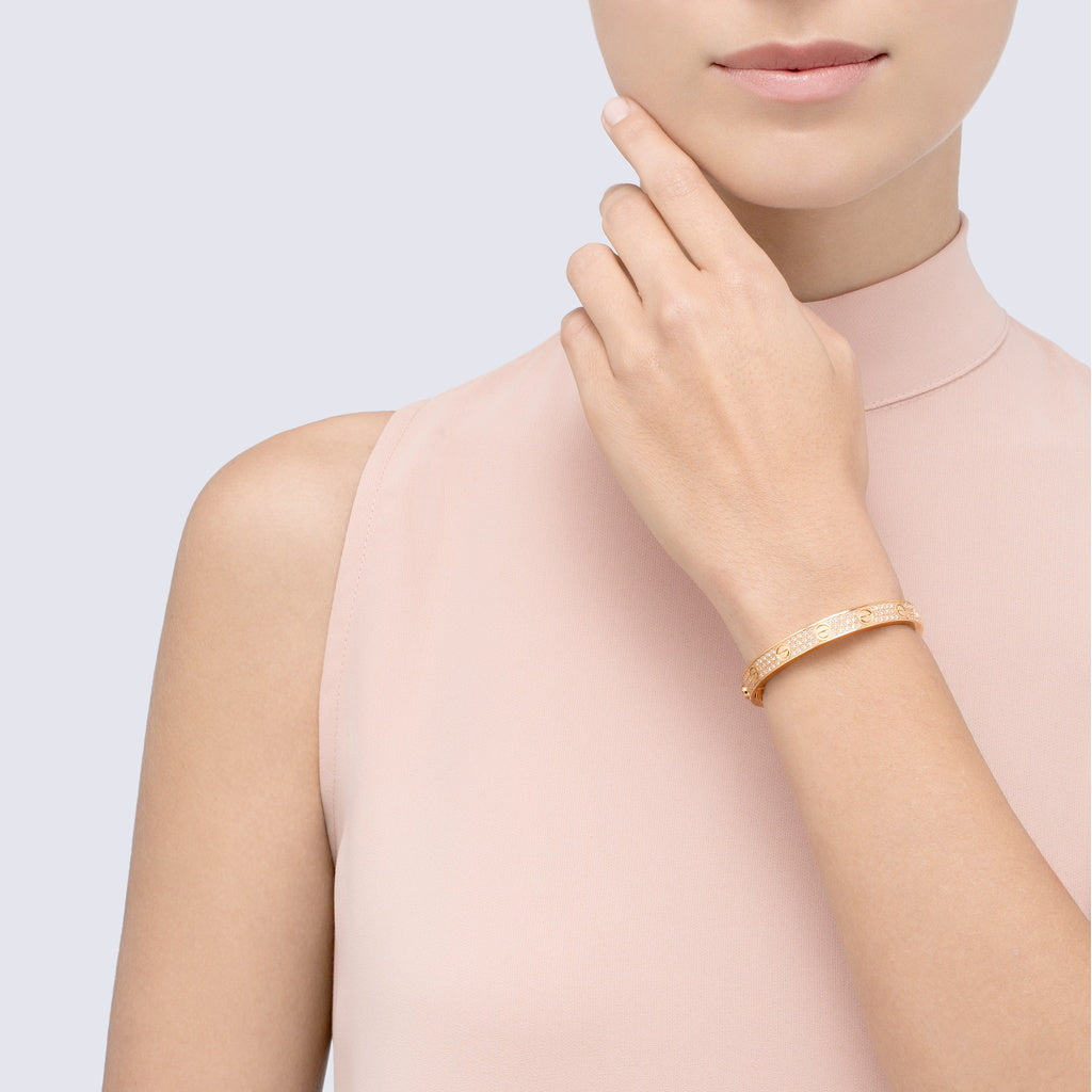 KDY-N6036917 full diamond screw bracelet