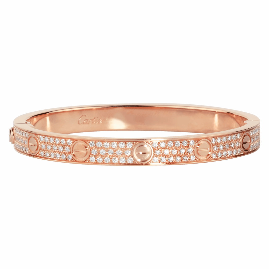 KDY-N6036917 full diamond screw bracelet