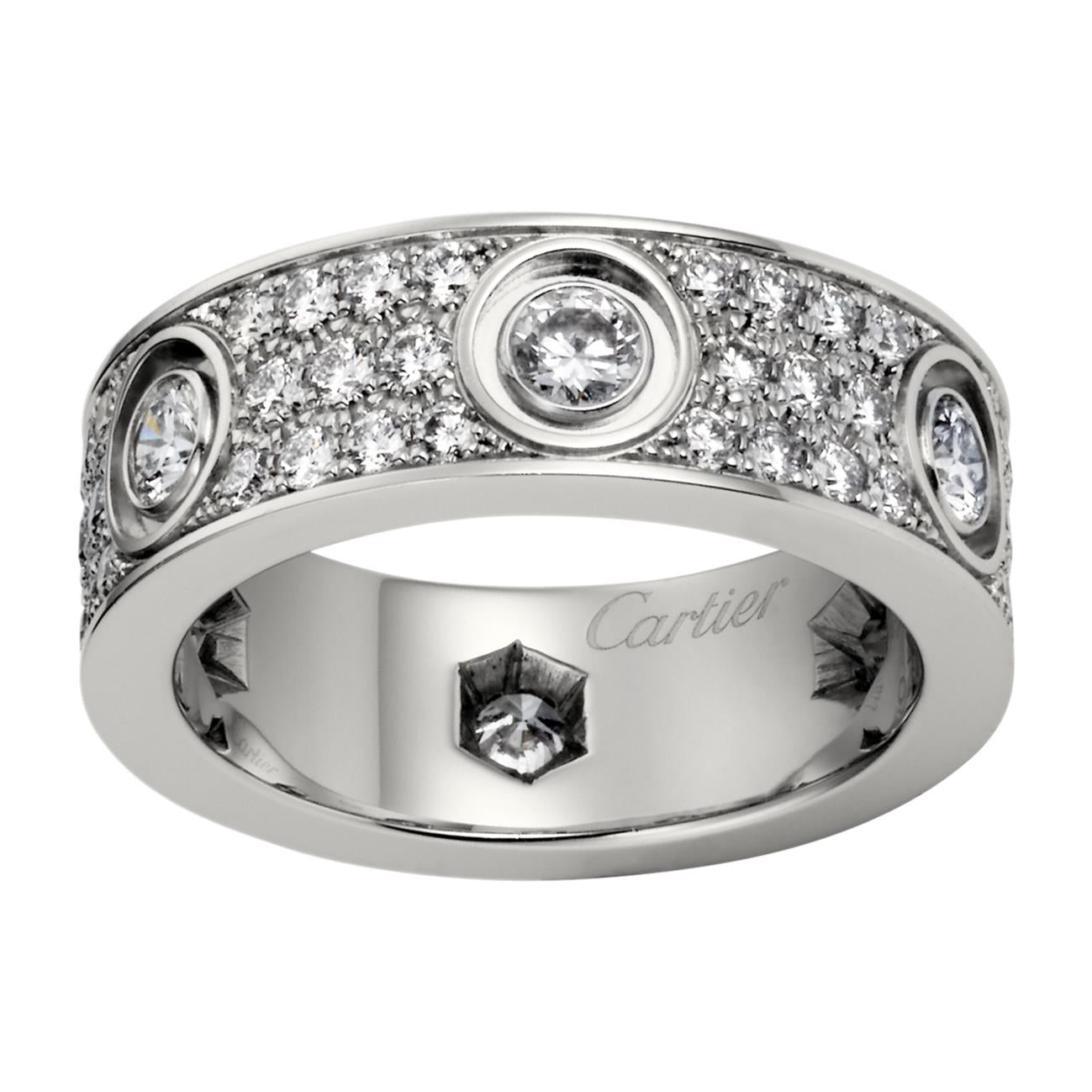 KDY-N4210400 screw full diamond ring